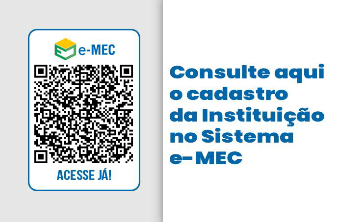 Consulte aqui o cadastro da instituição no sistema e-MEC