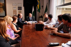 Conselho Regional de Enfermagem no Gabinete do Reitor - Rodrigo Juste Duarte