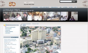 Fotos retratam trabalho dos profissionais do Hospital de Clínicas