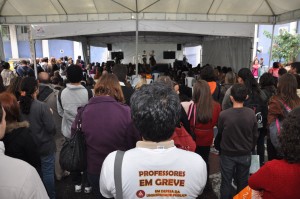 Aula pública início da greve