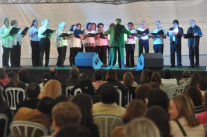 apresentação na festa da encerramento da Semana do Servidor. Foto de Rodrigo Juste Duarte