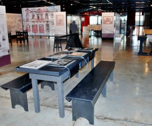 exposição no memorial de Curitiba. fotografia de Elizabeth Amorim