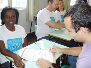 estudante formaliza registro acadêmico. Foto arquivo Prograd