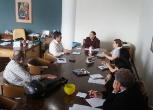 Reunião no Setor de Humanidades