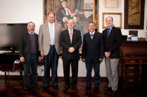 Reunião com o prefeito de Morretes