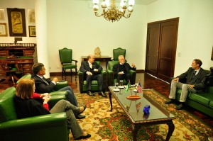 Reunião no Gabinete do Reitor