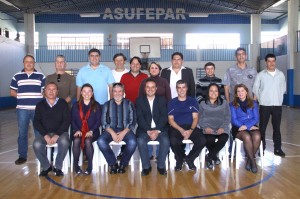 Integrantes da Chapa 1 - Unir e Crescer. Foto: Divulgação