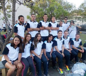 Grupo de atletas da UFPR
