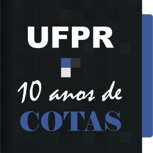 10 anos de cotas - logo azul