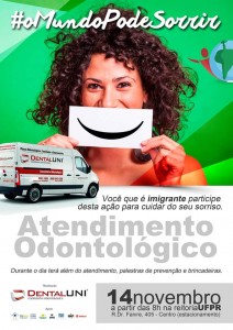 O mundo pode sorrir