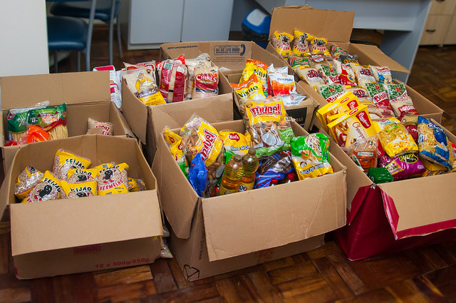 Arrecadação de alimentos, campanhas de incentivo à leitura e recuperação de áreas de convivência são algumas das atividades que o campus de Jandaia do Sul inclui na programação de recepção aos estudantes. FOTO: Ana Assunção/ACS