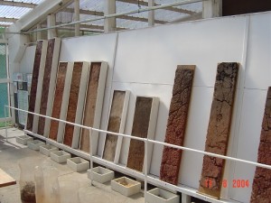 Mostra de variedades de solos