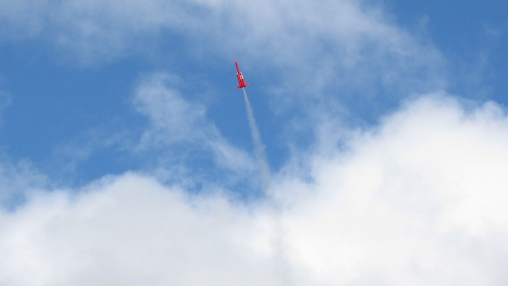 Os minifoguetes chegam a atingir altura entre 50 e 800 metros. FOTO: Grupo de Foguetes Carl Sagan