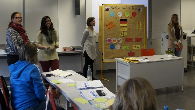 Estudos contemplaram língua alemã e metodologias e práticas de ensino, visando a formação de professores. Foto: Divulgação