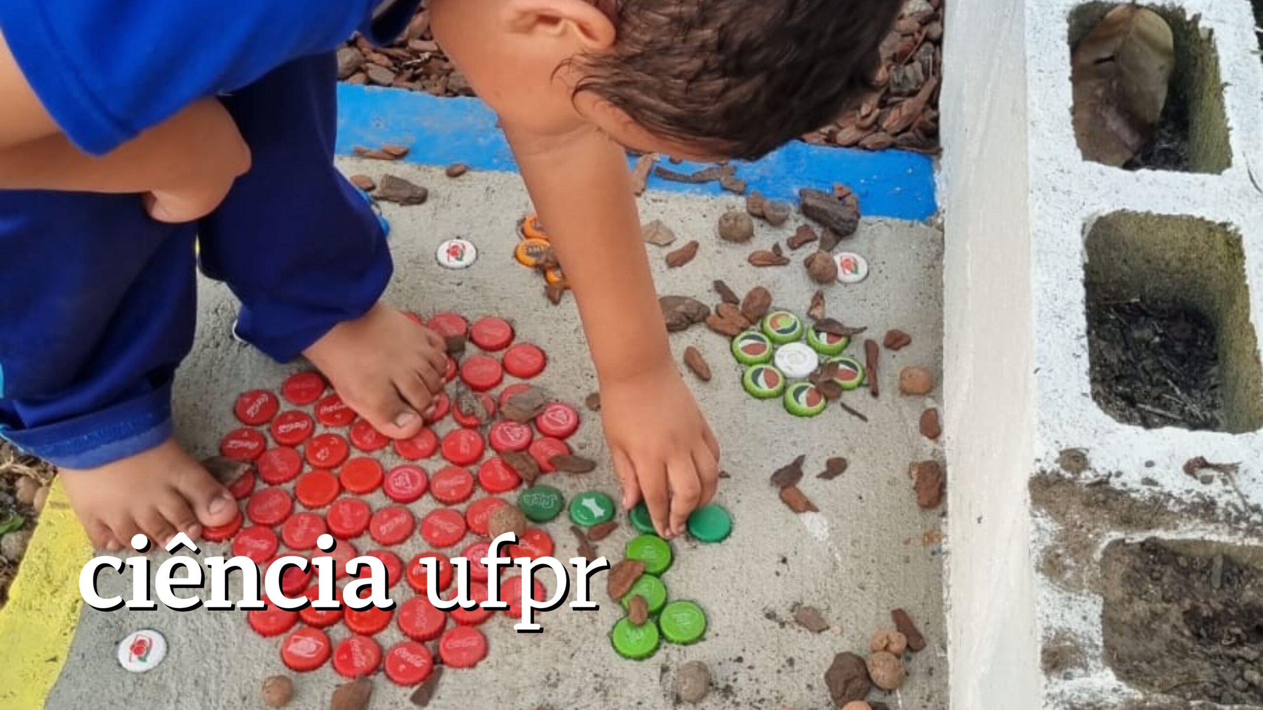 Jardim sensorial. Foto: Vânia dos Santos/Acervo Pessoal