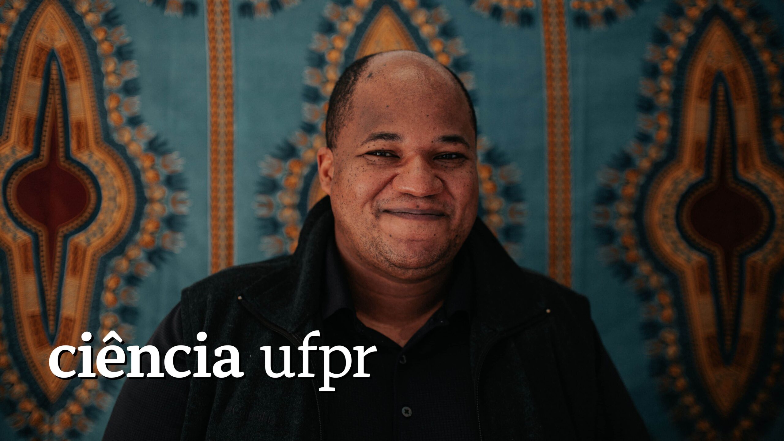 foto de Josafá Moeira Cunha na matéria da revista ciência UFPR