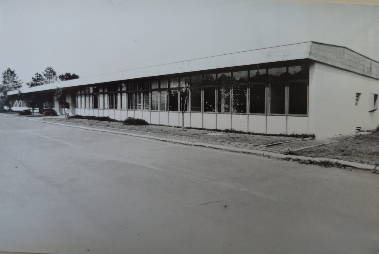 Hospital Veterinário no ano de inauguração (foto arquivo XV)