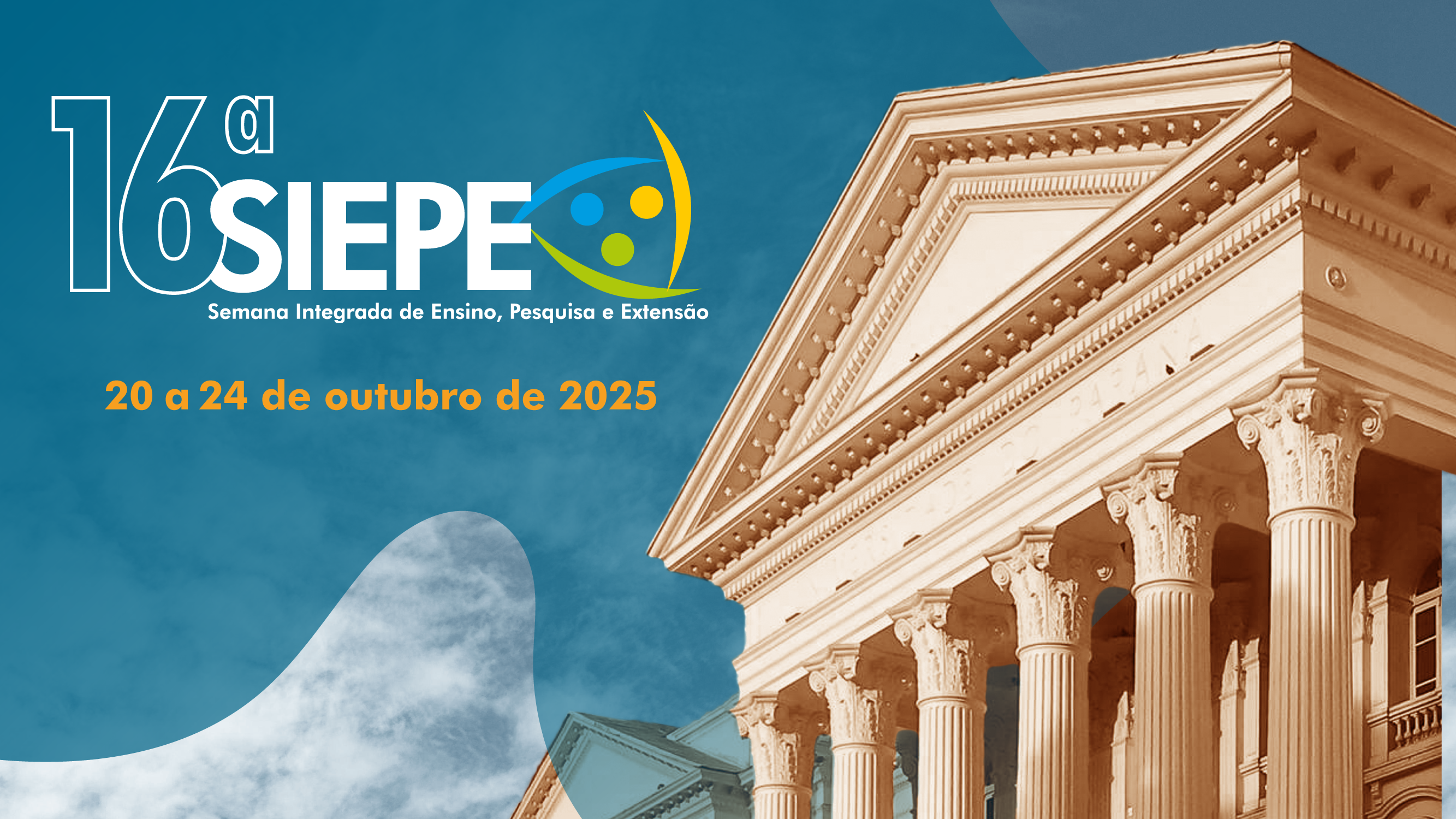 16ª SIEPE - Semana integrada de ensino, pesquisa e extensão 20 a 24 de outubro de 2025