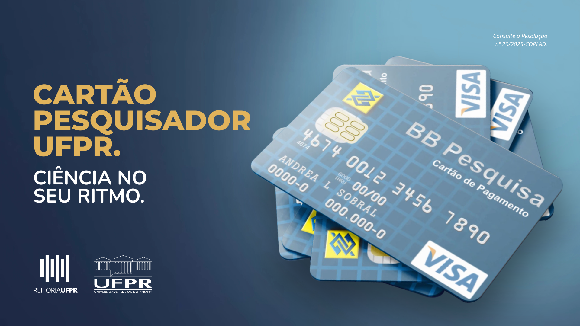Cartão Pesquisador UFPR