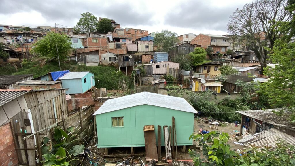 Comunidade Vila Nova em Colombo. Foto: Arquivo Lageamb