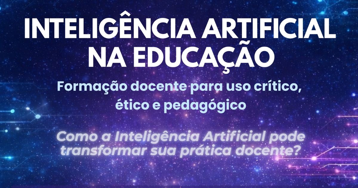 curso sobre inteligência artificial na educação