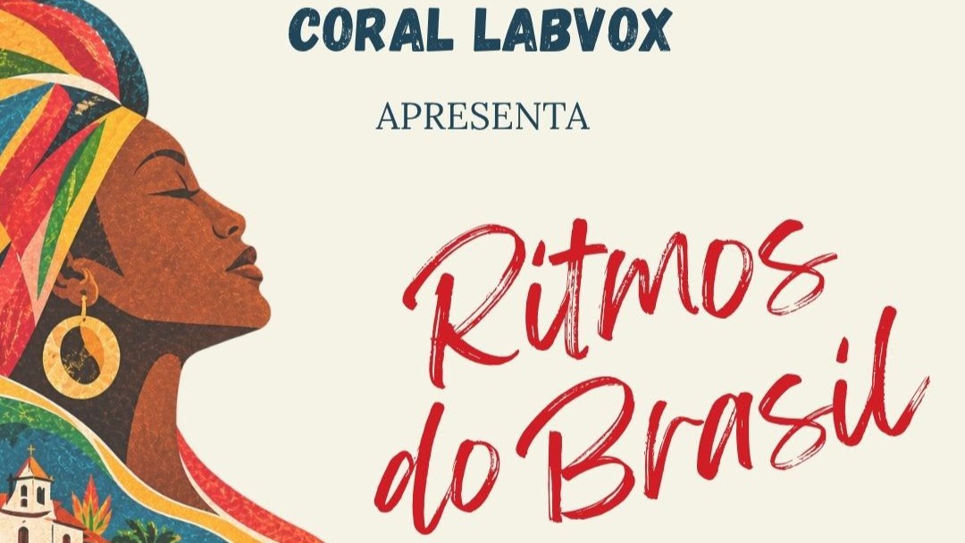Imagem de divulgação do Coral Labvox para Ritmos do Brasil.